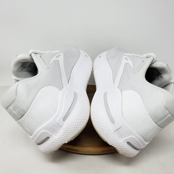 Brooks Ghost MAX Shoes Mens 11 2E WIDE White Running Gym Comfort Sneakers - Picture 9 of 13